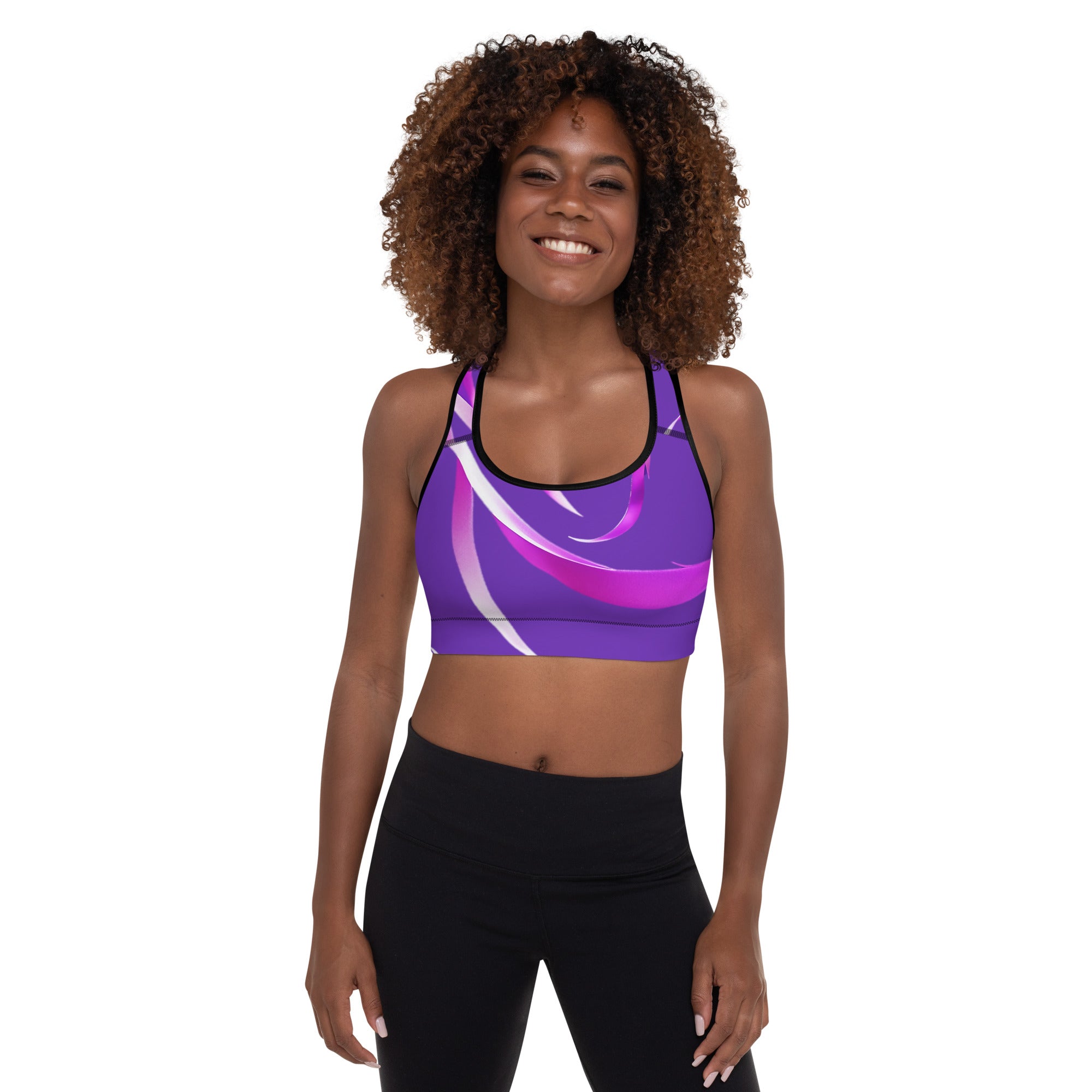 Sports Bra Gym top or Dance top. Yoga top or bra for pilates. La Danza by WickedYo.